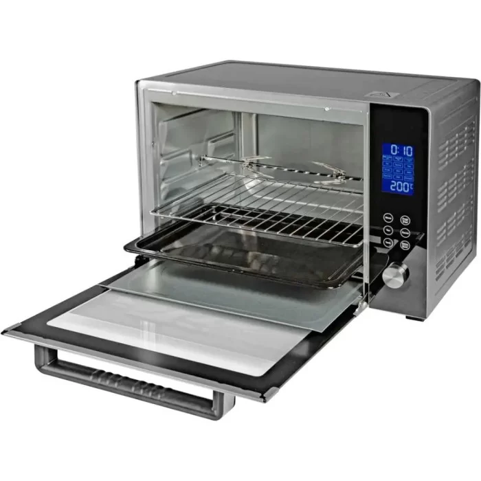 Електродуховка настільна LIBERTON LEO-601E Silver